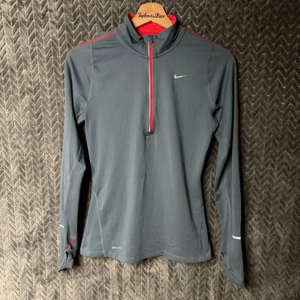 Nike Element Dri-Fit Half Zip Running Top XS‎